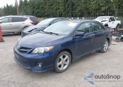 2013 Toyota Corolla S z USA, uszkodzony, nr VIN 5YFBU4EE4DP208774